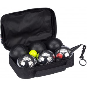 SET 6 BOULES DE PETANQUE DELUXE