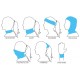 CACHE-COLS POLYVALENTS - ENFANT - PACK DE 3