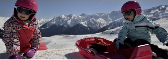 Luge bébé avec ceinture de sécurité : modèle Baby - Frendo